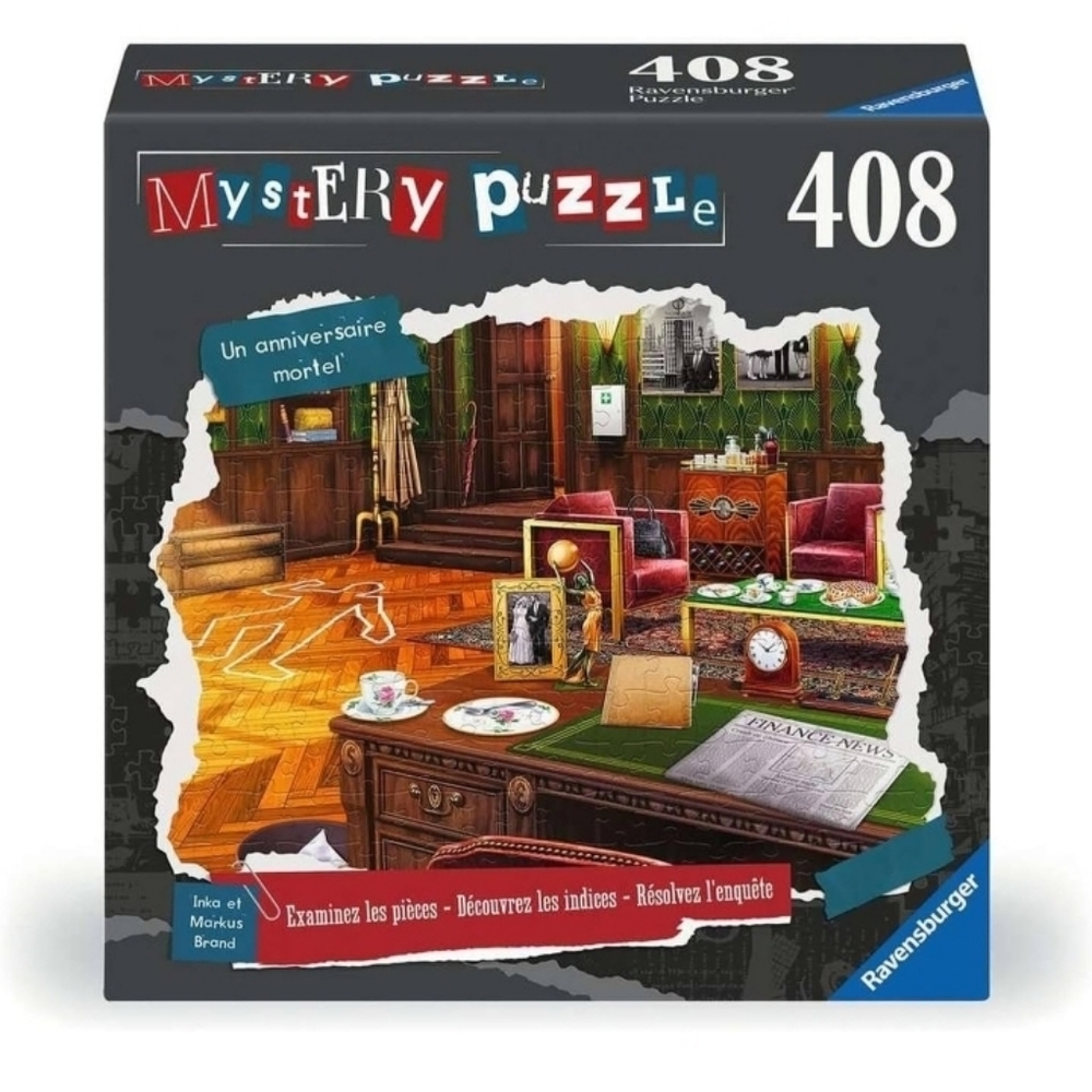 Ravensburger Mystery Puzzle with Vibrant Colors ,New, never opened.